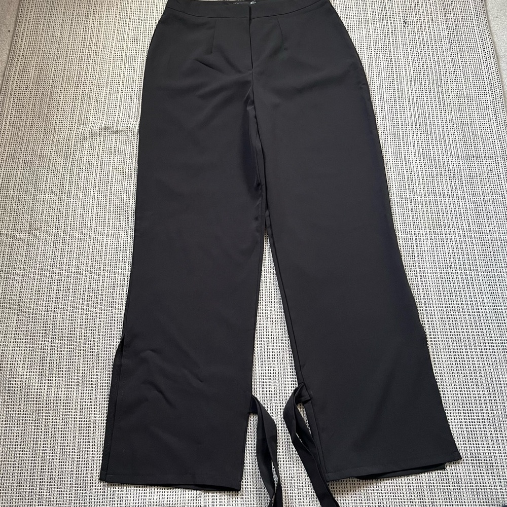BOOHOO Black Trousers Size 10